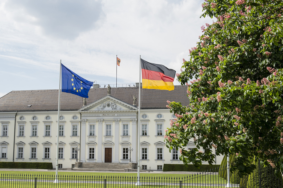 Schloss Bellevue, der Berliner Amtssitz des Bundespräsidenten